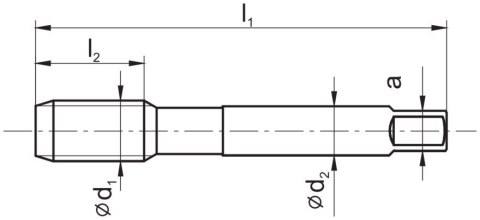 KPL GWINTOWNIKÓW M6 DIN 352/3M ISO2 6H HSS