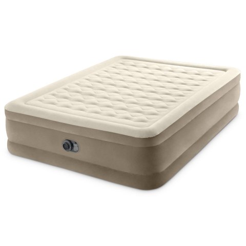 Materac dmuchany dwuosobowy 203x152 cm z wbudowaną pomką INTEX 64428 Materac dmuchany dwuosobowy 203x152 cm z wbudowaną pomką INTEX 64428