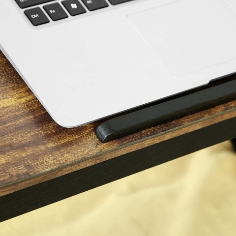 Podstawka pod laptopa 60x35 cm stolik do łóżka składany rustykalny