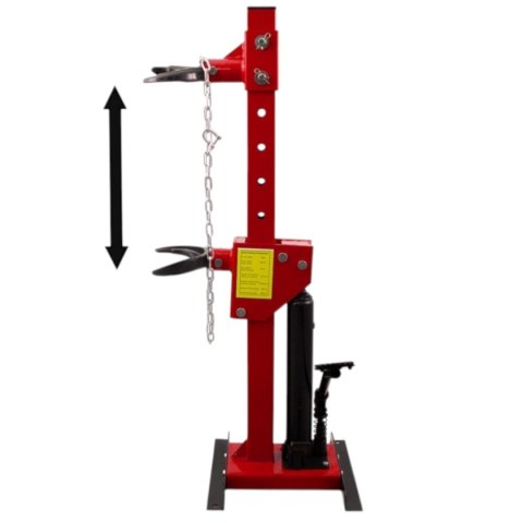 Ściągacz Hydrauliczny do Sprężyn 3T Regulowany Czerwony Bituxx do 3000 kg