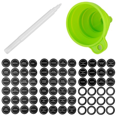 Stojak na przyprawy obrotowy ROTOR BLACK
