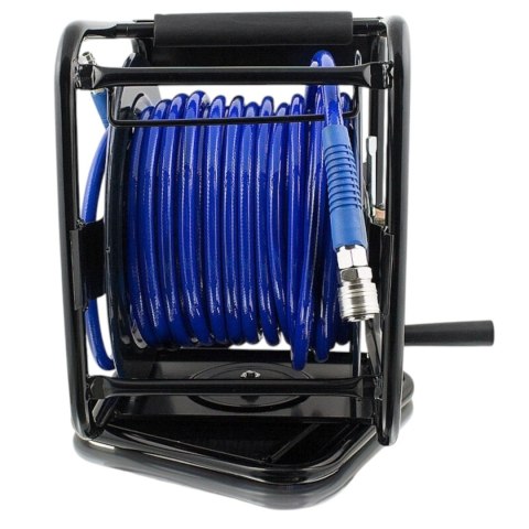 WĄŻ PNEUMATYCZNY ZWIJAK BĘBEN 30M 1/4" do kompresora sprężarki PU