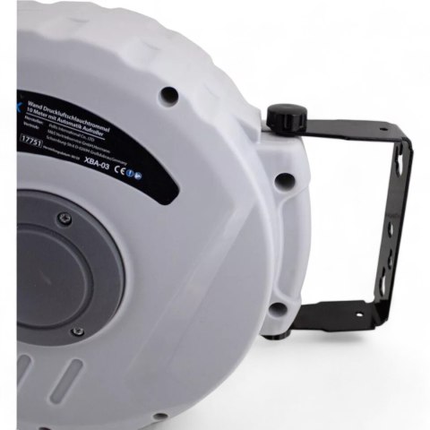 Wąż pneumatyczny na zwijadle automatyczny bęben 10m 1/4" do kompresora