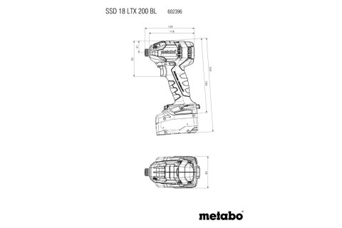 ZAKRĘTARKA AKUMULATOROWA 1/4'' SSD 18 LTX 200 BL ZAKRĘTARKA AKUMULATOROWA 1/4'' SSD 18 LTX 200 BL