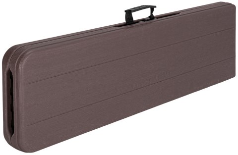 Ławka cateringowa składana WOODLAND brązowa 183 cm