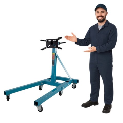 Stojak na silnik składany Podpora do montażu silnika Regulowana 900 kg