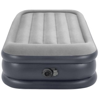 Materac dmuchany jednoosobowy 191x99x42 cm z wbudowaną pompką elektryczną łóżko INTEX 64132