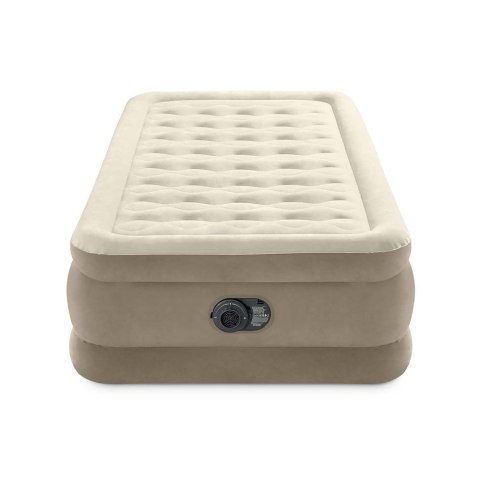 Materac dmuchany jednoosobowy 191x99x46 cm z wbudowaną pompką elektryczną łóżko INTEX 64426