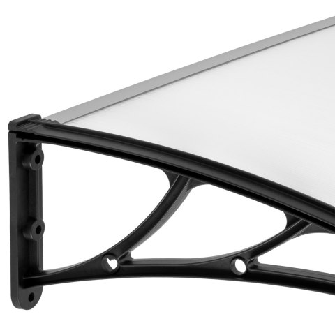 Daszek plastikowy Eko 80x150cm - czarny