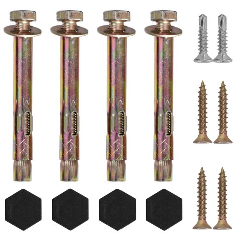 Daszek plastikowy Sano 80x120cm brązowy