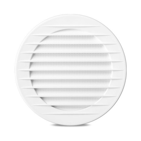 KRATKA OKRĄGŁA Z SIATKĄ FI 80 BIAŁY