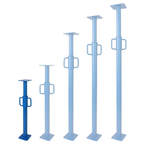 Stemple budowlane regulowane 180-320cm podpory stropowe teleskopowe stalowe