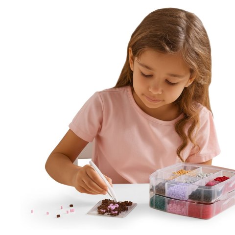 Koraliki do prasowania zestaw XXL 9000 sztuk kuferek szablony