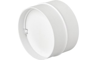 ŁĄCZNIK KANAŁU OKRĄGŁEGO Z ZAWOREM ZWROTNYM 100MM