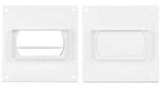 ŁĄCZNIK ZMIENNY KANAŁU PŁASK. 110*55 Z ZAW. ZWROTNYM 100MM