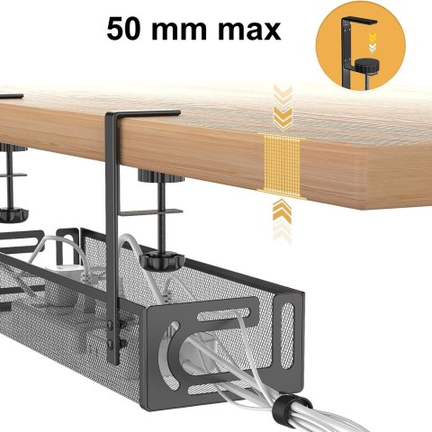 Półka na kable prowadnica na przewody VALIA