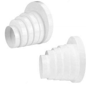 REDUKCJA KANAŁÓW OKRĄGŁYCH-WIELOSTOP.ASYMETRYCZNA FI 80-150