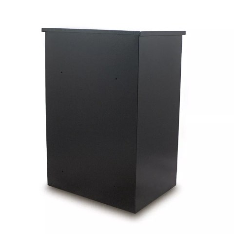 Skrzynka Paczkowa Bituxx 76x53x41cm Zamek Bezpieczna na Listy Paczki Czarna
