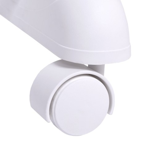 WIESZAK MOBILNY NA KÓŁKACH STOJĄCY RUFO BIAŁY