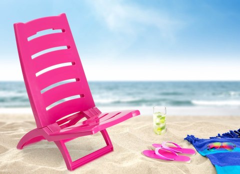 KRZESEŁKO PLAŻOWE TIRRENO RÓŻOWE