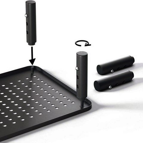 PODSTAWKA POD MONITOR LAPTOP MULING CZARNA + SZUFLADA