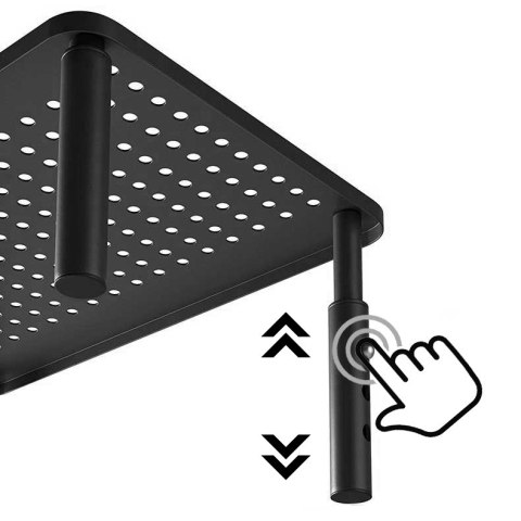 PODSTAWKA POD MONITOR LAPTOP MULING CZARNA + SZUFLADA