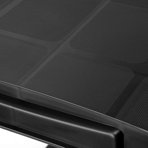 REGAŁ PLASTIKOWY MAXER 5 POZIOMÓW CZARNY