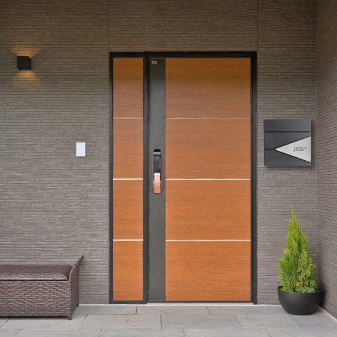 SKRZYNKA POCZTOWA NA LISTY BORIS ANTRACYT