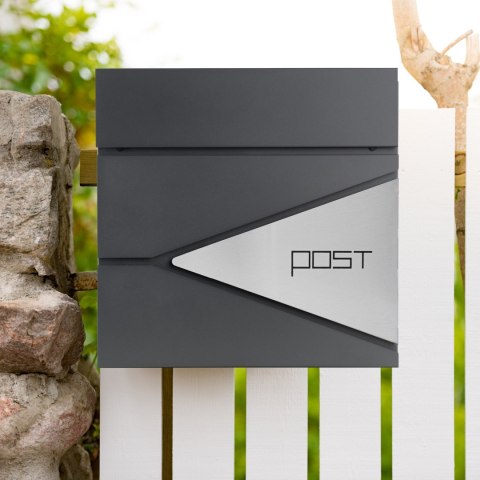 SKRZYNKA POCZTOWA NA LISTY BORIS ANTRACYT