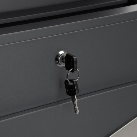 SKRZYNKA POCZTOWA NA LISTY BORIS ANTRACYT