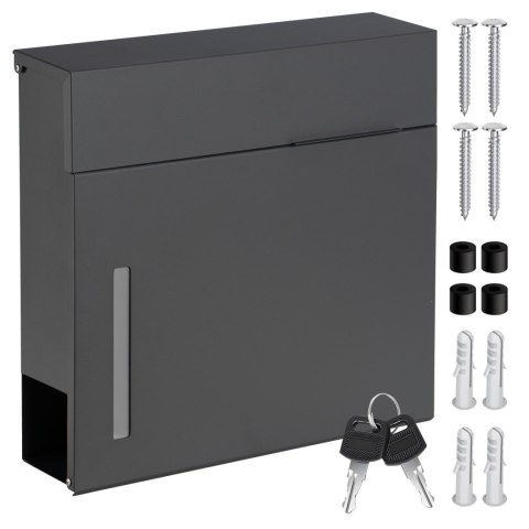 SKRZYNKA POCZTOWA NA LISTY JEREZ ANTRACYT