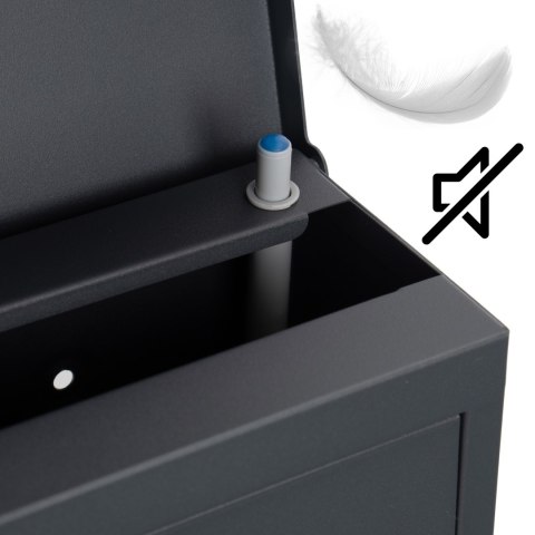 SKRZYNKA POCZTOWA NA LISTY JEREZ ANTRACYT