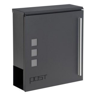 SKRZYNKA POCZTOWA NA LISTY MILUZ ANTRACYT