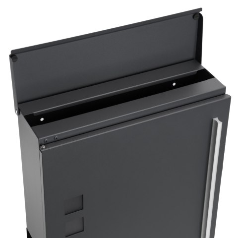 SKRZYNKA POCZTOWA NA LISTY MILUZ ANTRACYT