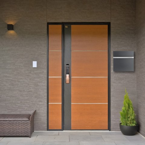 SKRZYNKA POCZTOWA NA LISTY NORTON ANTRACYT