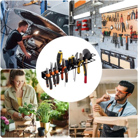 WIESZAK UCHWYT ŚCIENNY NA NARZĘDZIA NITRO 14 OTWORÓW