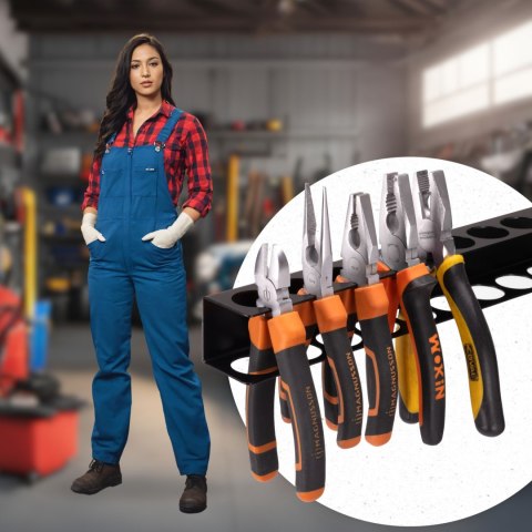 WIESZAK UCHWYT ŚCIENNY NA NARZĘDZIA NITRO 14 OTWORÓW