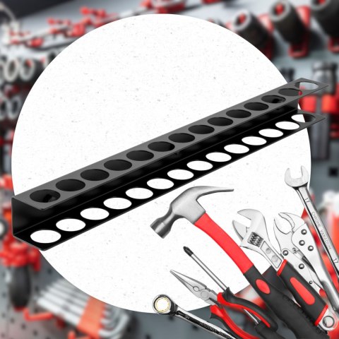 WIESZAK UCHWYT ŚCIENNY NA NARZĘDZIA NITRO 14 OTWORÓW