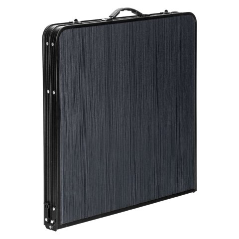 ZESTAW TURYSTYCZNY TRAMP KEMPINGOWY SKŁADANY 120X60 CM BLACK WOOD CZARNY