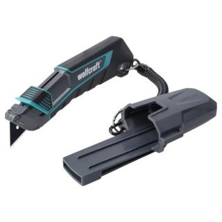 NÓŻ Z OSTRZEM TRAPEZOWYM PRO SAFETY + FUTERAŁ