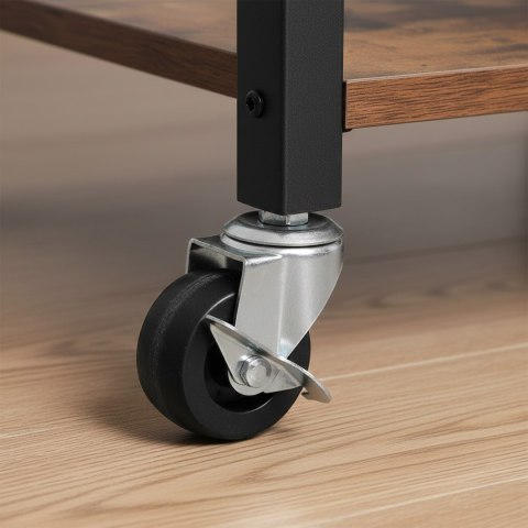 Regał na kółkach mobilny SAMBOR rustic