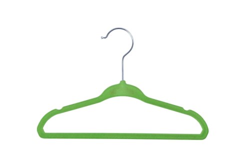 Wieszak welurowy Mini komplet 10 szt. - mix kolorów