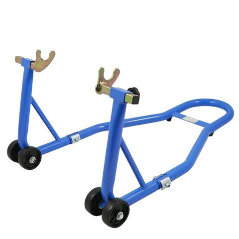 Zestaw stojak motocyklowy przód tył 250kg uniwersalny regulowany wytrzymały