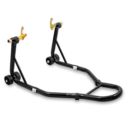 Zestaw stojak motocyklowy przód tył stalowy stabilny regulowany 250 kg