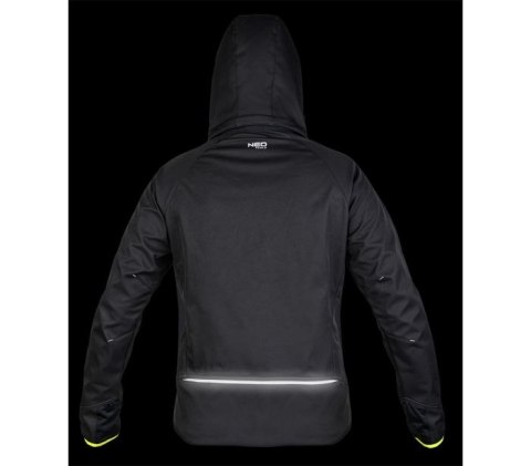 KURTKA MIX&MATCH SOFTSHELL CZARNO-ŻÓŁTA ROZMIAR L