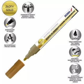 MARKER DO RENOWACJI NAPISÓW NAGROBKOWYCH KOLOR ZŁOTY