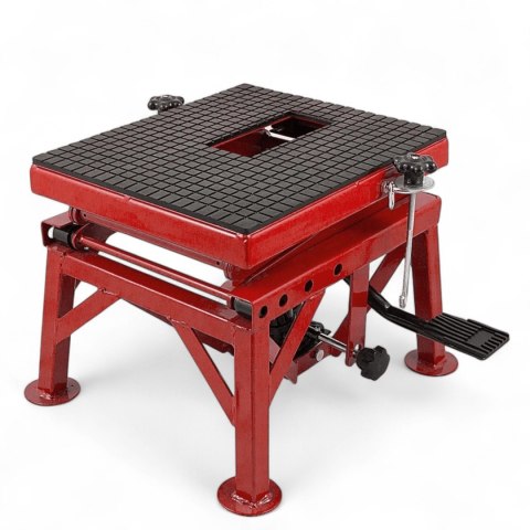 Podnośnik Motocyklowy Hydrauliczny Bituxx 135 kg 87 cm Czerwony