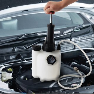 Zestaw do odpowietrzania hamulców 3L z pojemnikiem 1L i 4 adapterami