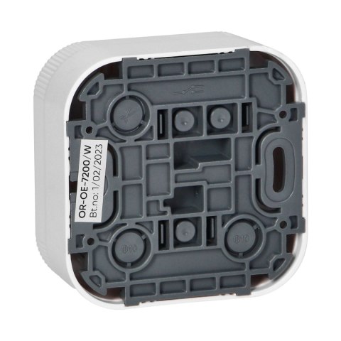 ŁĄCZNIK JEDNOBIEGUNOWY N/T TODO IP20, BIAŁY