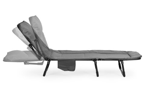 Łóżko polowe turystyczne 200x65 cm kanadyjka leżanka składana MultiGarden